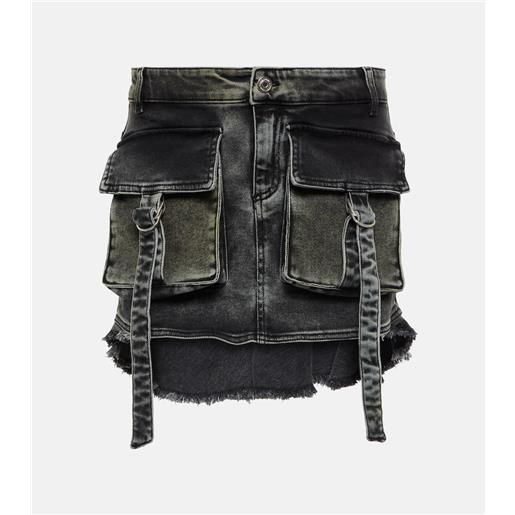 Blumarine minigonna di jeans