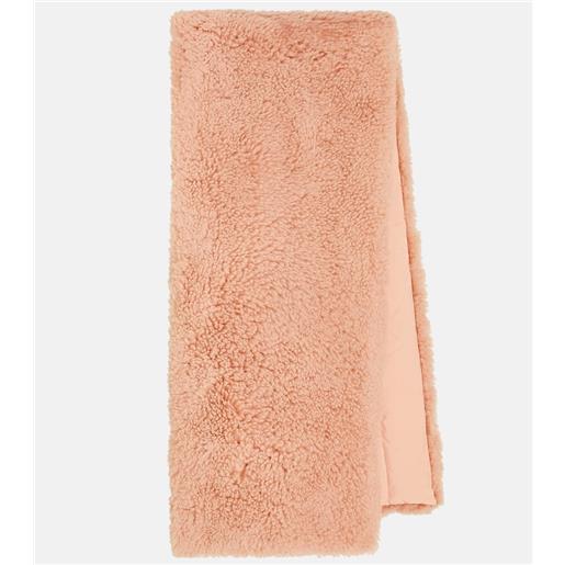 Yves Salomon sciarpa imbottita in shearling