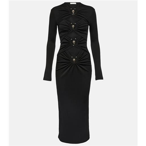 Christopher Esber abito midi orbit in jersey