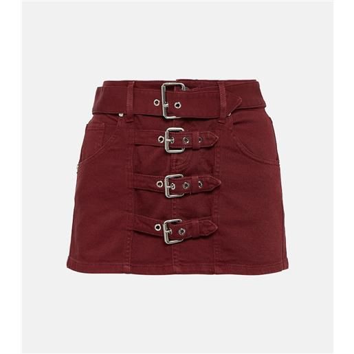 Blumarine minigonna di jeans