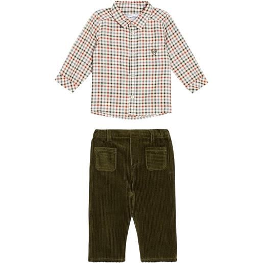 Tartine et Chocolat baby - camicia e pantaloni in cotone