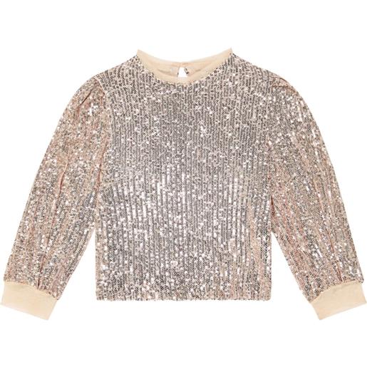 The New Society blusa galaxy con paillettes