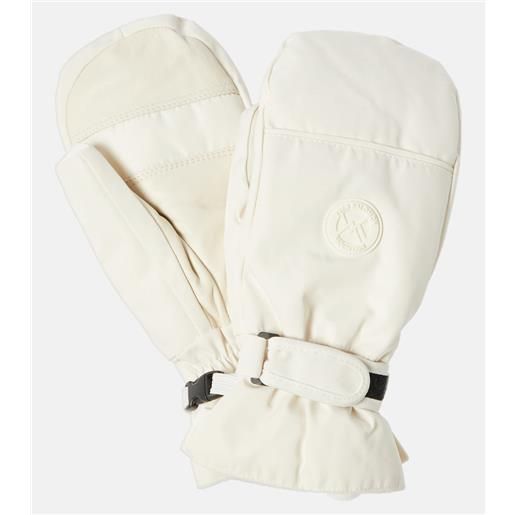 Yves Salomon muffole da sci in tessuto tecnico