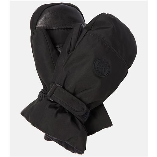 Yves Salomon muffole con pelle