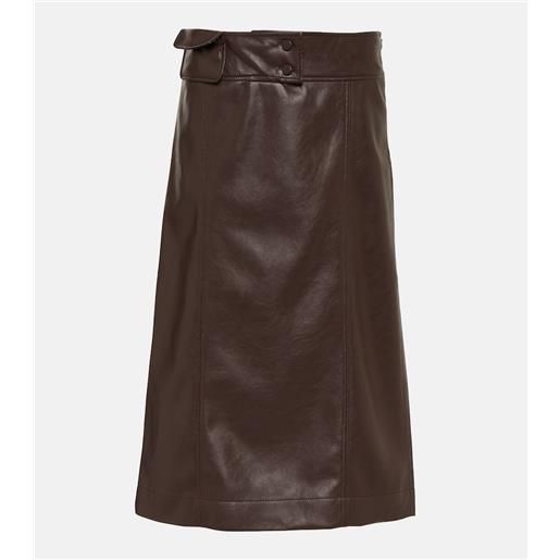 Aya Muse gonna midi eyeria in similpelle