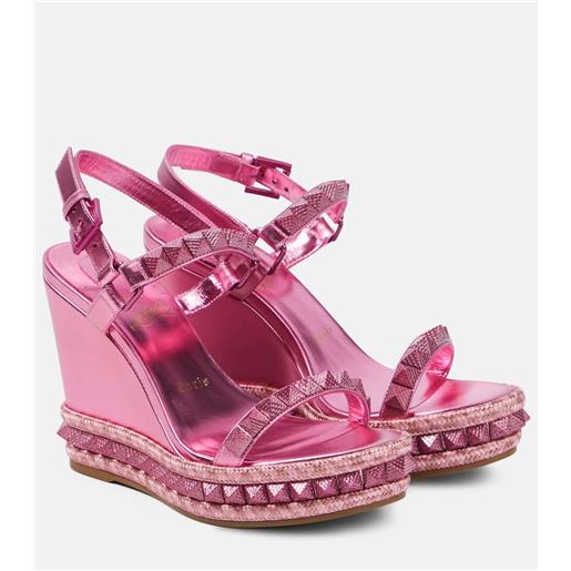Christian Louboutin espadrillas pyraclou 110 in pelle