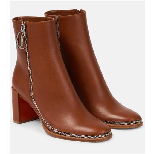 Christian Louboutin stivaletti cl zip in pelle