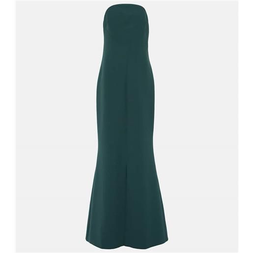 Safiyaa abito lungo makkari in crãªpe