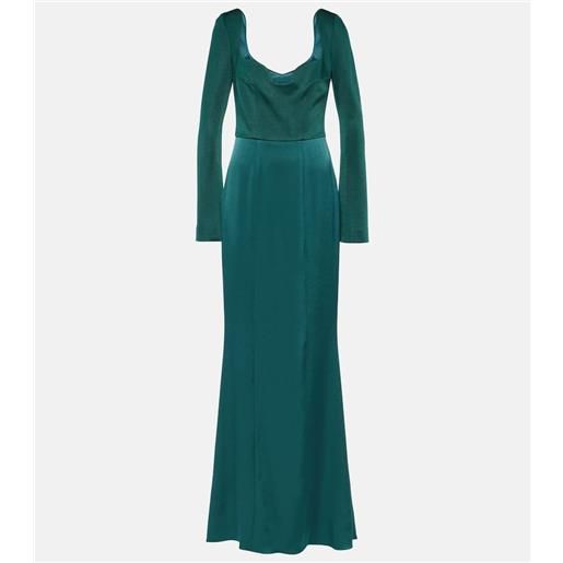 Galvan abito lungo arch