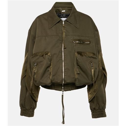 Blumarine bomber di jeans