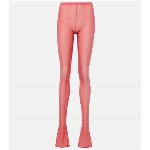 Blumarine leggings semitrasparenti