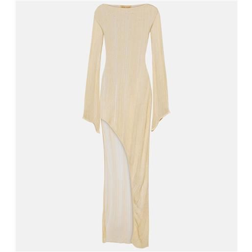 Aya Muse abito lungo myda in maglia