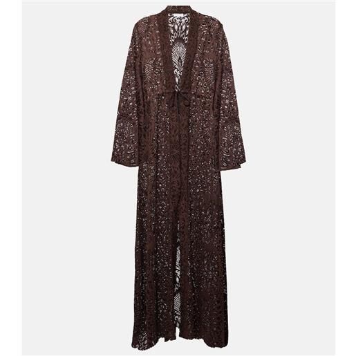 Alexandra Miro caftano betty in pizzo