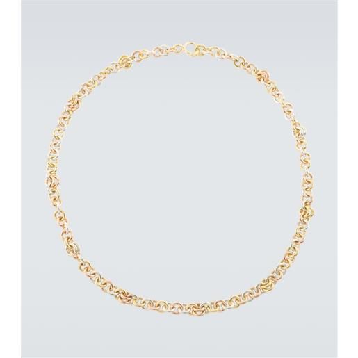 Spinelli Kilcollin collana serpens in oro 18kt e argento sterling