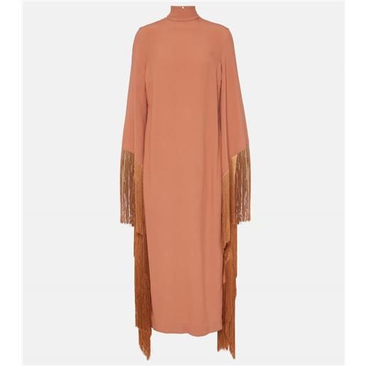 Taller Marmo abito midi del mar in crãªpe