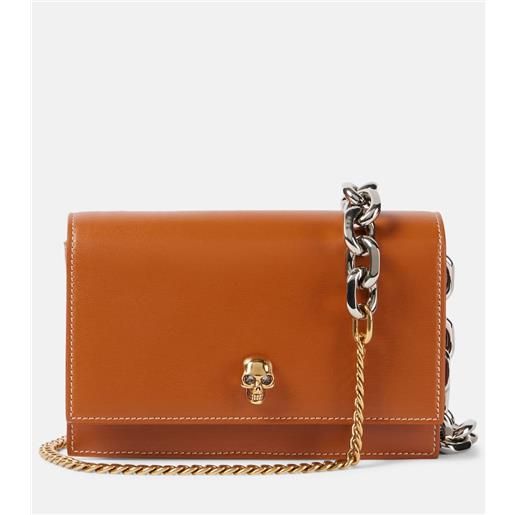 McQueen borsa a tracolla skull small in pelle