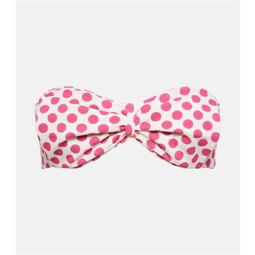 Alexandra Miro top bikini clara a pois