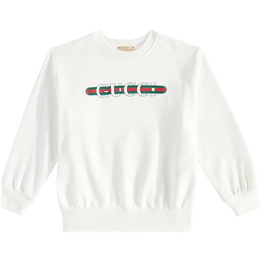 Gucci Kids felpa in cotone con stampa