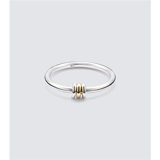 Spinelli Kilcollin anello sirius in argento sterling e oro 18kt