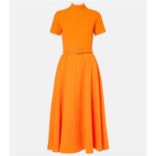 Emilia Wickstead abito midi camilla