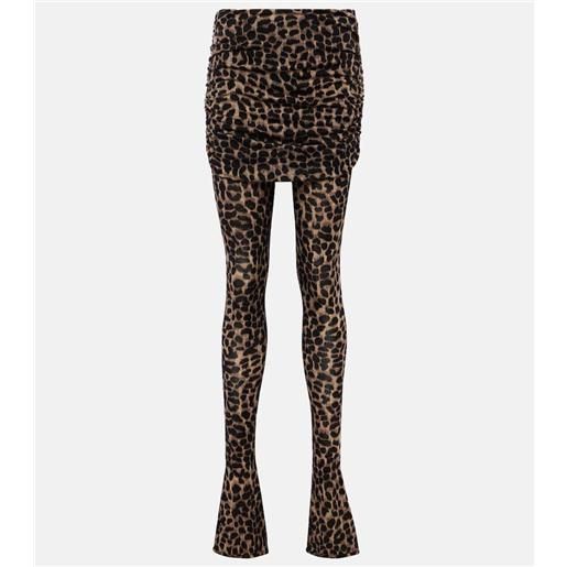 Blumarine leggings in lana