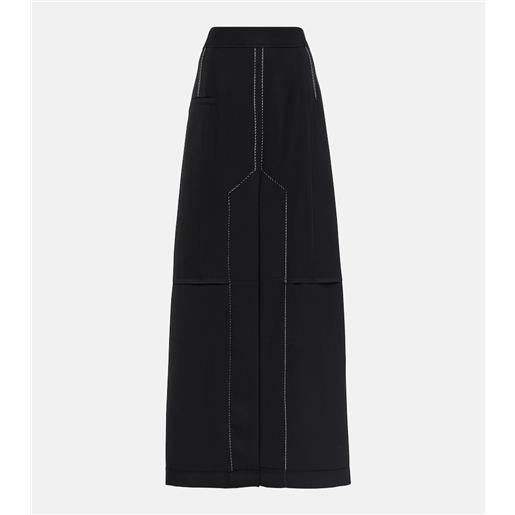 Victoria Beckham gonna lunga a vita bassa