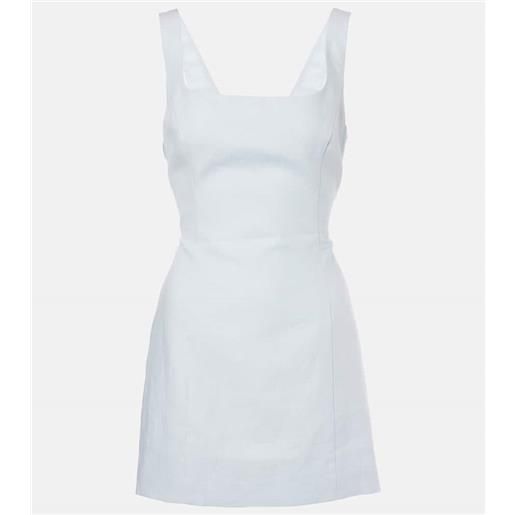 SIR abito corto iris tie in lino