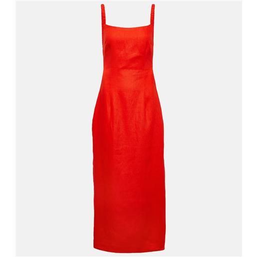 SIR abito lungo primrose in lino