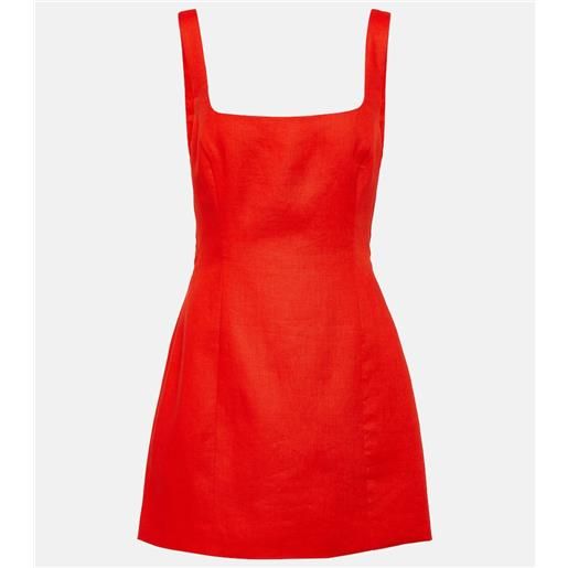 SIR miniabito iris tie in lino