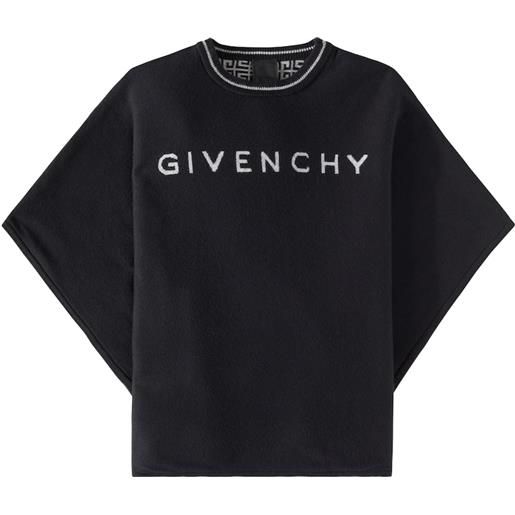 Givenchy Kids mantella in cotone e cashmere