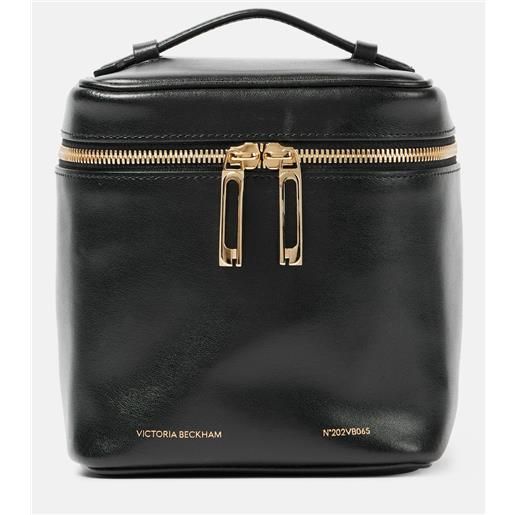 Victoria Beckham borsa a spalla vanity cube in pelle