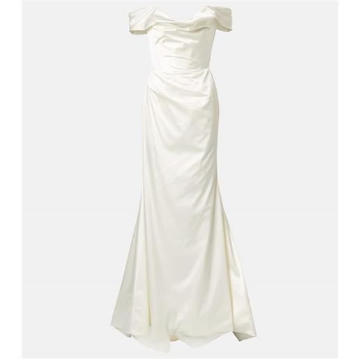 Vivienne Westwood bridal - abito lungo nova cora in raso