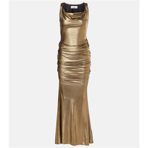 Vivienne Westwood abito lungo liz in jersey