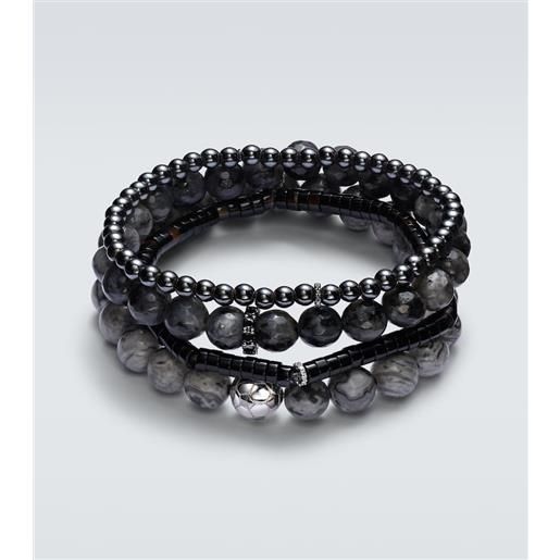 Sydney Evan bracciale in oro bianco 14kt con diamanti