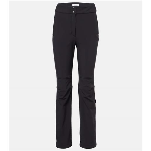 Yves Salomon pantaloni da sci con shearling