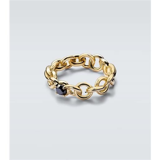 Spinelli Kilcollin anello fused serpens large in oro 18kt con diamanti