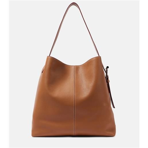 McQueen borsa a spalla McQueen t-bar sling in pelle