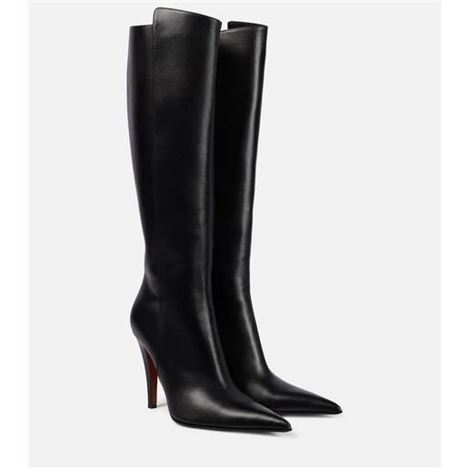 McQueen stivali birdee in pelle