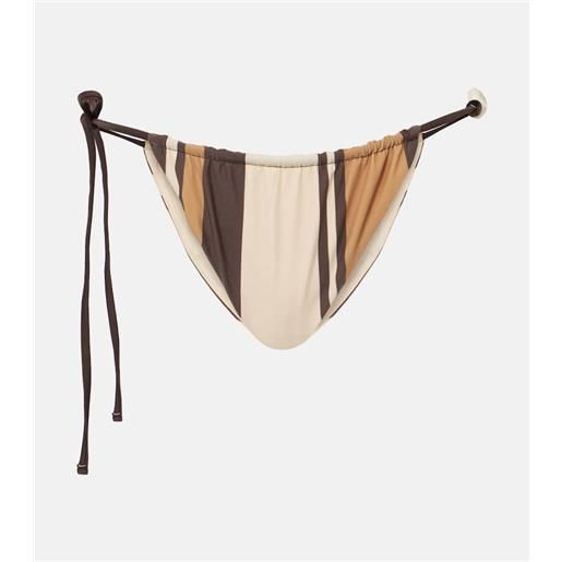 SIR slip bikini mahogany a righe