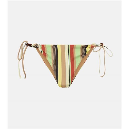 SIR slip bikini poolside a righe