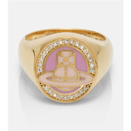 Vivienne Westwood anello con cristalli