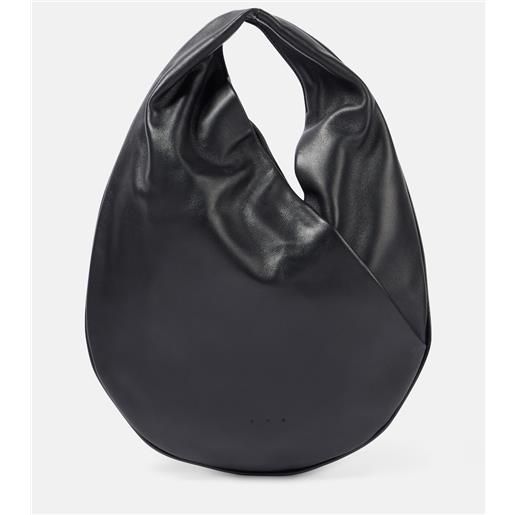 Aesther Ekme borsa a spalla ora mini in pelle