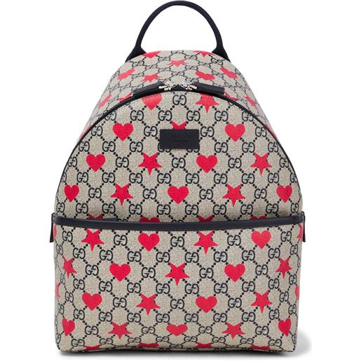 Gucci Kids zaino in canvas gg con stampa