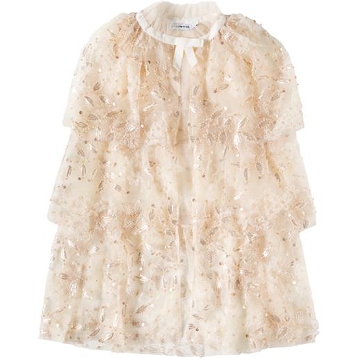 Self-Portrait Kids mantella in tulle