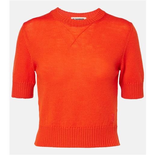 Jil Sander top in lana vergine