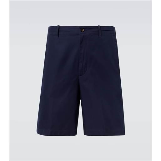 Dunhill shorts in gabardine di cotone