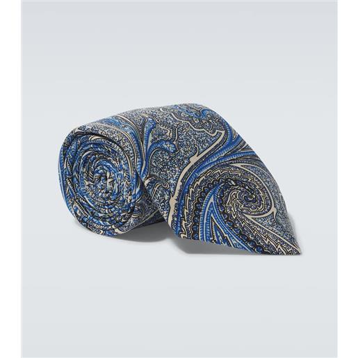 Dunhill cravatta in twill di seta