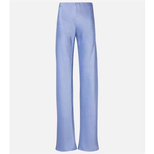 Vince pantaloni a gamba larga in raso