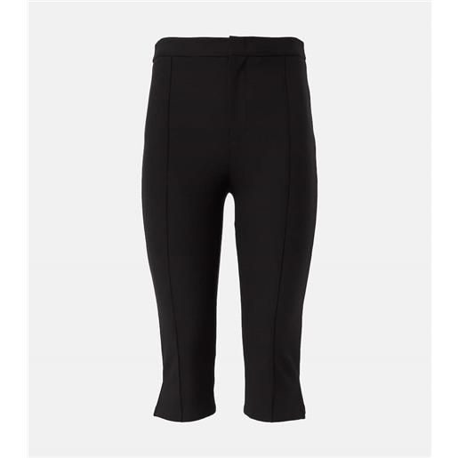 Vince pantaloni capri slim a vita media