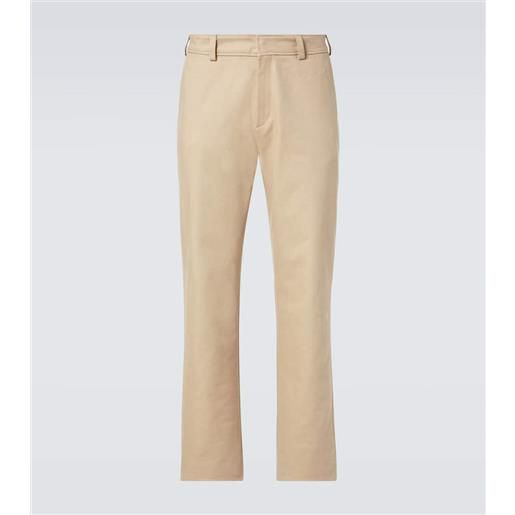 Tod's pantaloni a gamba larga in misto cotone